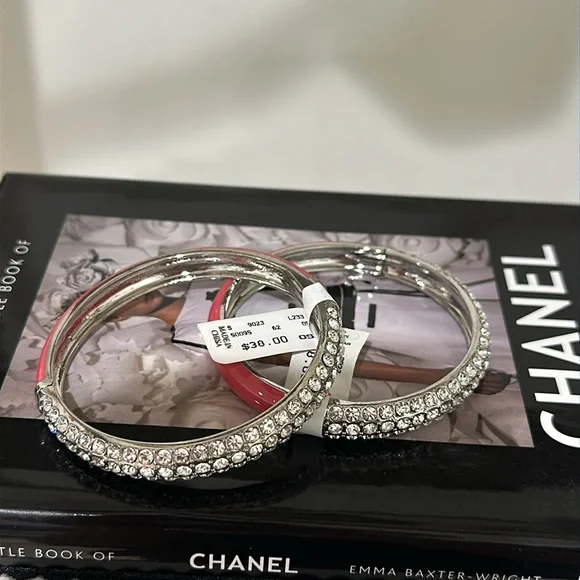 Cache Rhinestone bangles - Picture 4 of 9